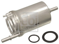 Filtru combustibil 101316 FEBI BILSTEIN pentru Vw Golf Vw Beetle Vw New Vw Novo Seat Ibiza Seat Cordoba Vw Touran Vw Rabbit Skoda Fabia Vw Derby Vw Polo Vw Caddy Seat Altea Skoda Octavia Vw Jetta Vw Vento