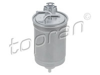 Filtru combustibil 109 243 TOPRAN pentru Seat Alhambra 1996 1997 1998 1999 2000 2001 2002 2003 2004 2005 2006 2007 2008 2009 2010