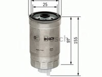 Filtru combustibil ALFA ROMEO 147 (937) (2000 - 2010) BOSCH F 026 402 048 piesa NOUA