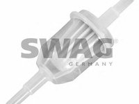 Filtru combustibil AUDI 4000 (89, 89Q, 8A, B3), AUDI COUPE (81, 85), VW QUANTUM (32B) - SWAG 30 92 1596