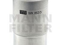 Filtru combustibil AUDI A3 (8L1) - OEM - MANN-FILTER: WK853/3X|WK 853/3 X - Cod intern: W02607105 - LIVRARE DIN STOC in 24 ore!!!