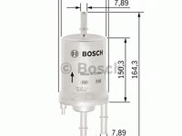 Filtru combustibil AUDI A3 (8P1) (2003 - 2012) BOSCH F 026 403 006