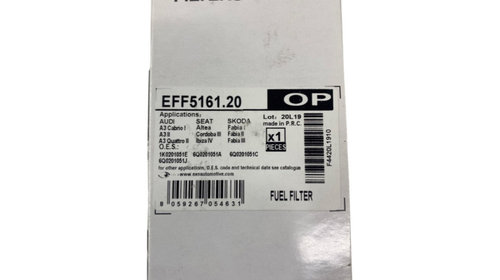 Filtru combustibil AUDI A3 II Sportback (8PA) [ 2004 - 2015 ] Open Parts EFF5161.20