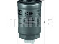 Filtru combustibil AUDI A4 (8D2, B5) (1994 - 2001) MAHLE ORIGINAL KC 80 piesa NOUA