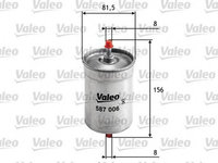 Filtru combustibil AUDI A4 8D2 B5 VALEO 587006 PieseDeTop