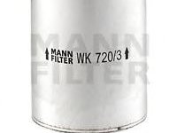 Filtru combustibil AUDI A4 (8E2, B6) - OEM - MANN-FILTER: WK720/3|WK 720/3 - Cod intern: W02063385 - LIVRARE DIN STOC in 24 ore!!!