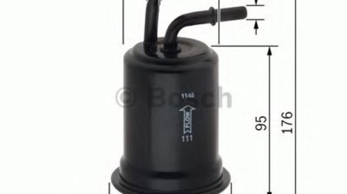 Filtru combustibil AUDI A4 (8EC, B7) - OEM - 