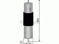 Filtru combustibil AUDI A4 (8K2, B8) - OEM - BOSCH: F026402068|F 026 402 068 - Cod intern: W02291612 - LIVRARE DIN STOC in 24 ore!!!