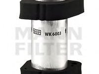 Filtru combustibil AUDI A4 (8K2, B8) - OEM - MANN-FILTER: WK6003|WK 6003 - Cod intern: W02231050 - LIVRARE DIN STOC in 24 ore!!!