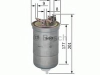 Filtru combustibil AUDI A4 Avant (8D5, B5) (1994 - 2001) BOSCH 0 450 906 374 piesa NOUA