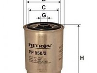 Filtru combustibil AUDI A4 Avant 8D5 B5 FILTRON PP8502