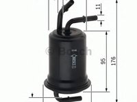 Filtru combustibil AUDI A4 Cabriolet (8H7, B6, 8HE, B7) (2002 - 2009) BOSCH F 026 403 012 piesa NOUA