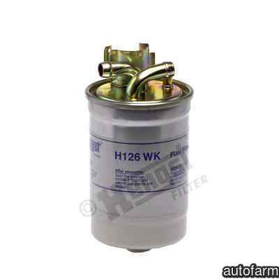 Filtru combustibil AUDI A4 Cabriolet (8H7, B6, 8HE, B7) HENGST FILTER H126WK
