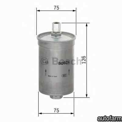 Filtru combustibil AUDI A6 4A C4 BOSCH 0 450 905 9