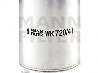 Filtru combustibil AUDI A8 (4E_) (2002 - 2010) MANN-FILTER WK 720/4