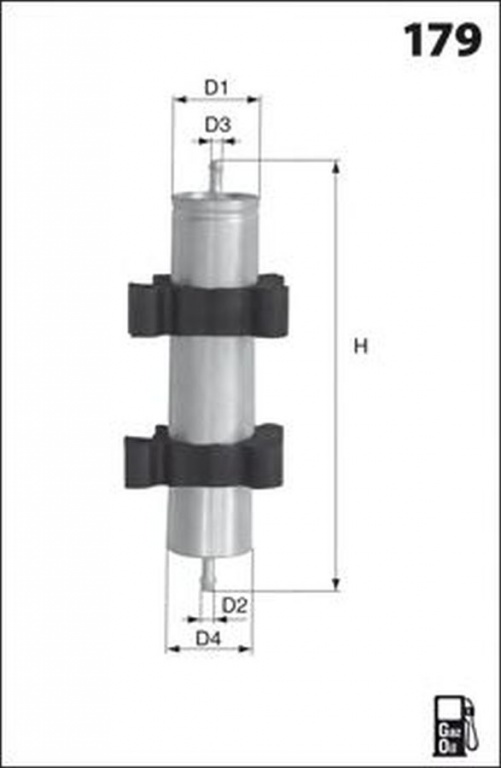 Filtru combustibil AUDI Q7 4L LUCAS FILTERS LFDF19