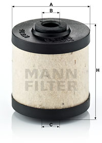 Filtru combustibil (BFU715 MANN-FILTER) FENDT