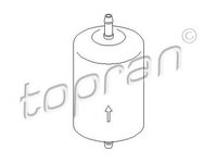 Filtru combustibil BMW 3 Touring E30 TOPRAN 401032