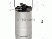 Filtru combustibil BMW X5 (E53) (2000 - 2006) BOSCH 0 450 906 451