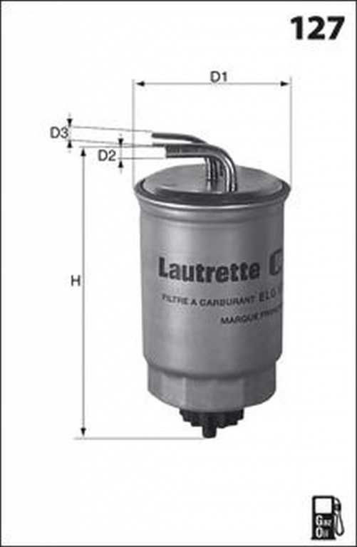 Filtru combustibil CHRYSLER 300 C LX LUCAS FILTERS LFDF144