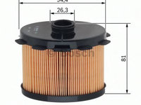 Filtru combustibil CITROËN BERLINGO caroserie (M_) (1996 - 2016) BOSCH 1 457 431 703