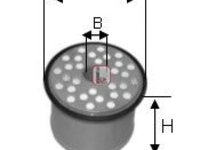 Filtru combustibil CITROËN BERLINGO (MF) (1996 - 2016) SOFIMA S 0910 NC