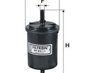 Filtru combustibil CITROËN C3 I (FC_) (2002 - 2016) FILTRON PP831/1