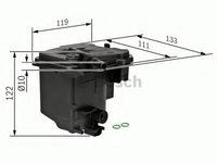 Filtru combustibil CITROËN C3 II (2009 - 2016) BOSCH 0 450 907 006