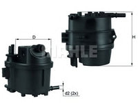 Filtru combustibil CITROËN C3 Pluriel (HB_) (2003 - 2016) MAHLE ORIGINAL KL 779