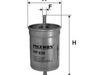 Filtru combustibil CITROEN EVASION 22 U6 FILTRON PP836