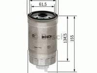 Filtru combustibil CITROEN JUMPER bus 230P BOSCH 1457434105