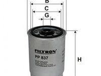 Filtru combustibil CITROEN JUMPER caroserie 230L FILTRON PP837