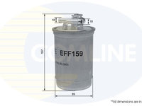 Filtru combustibil COMLINE EFF159