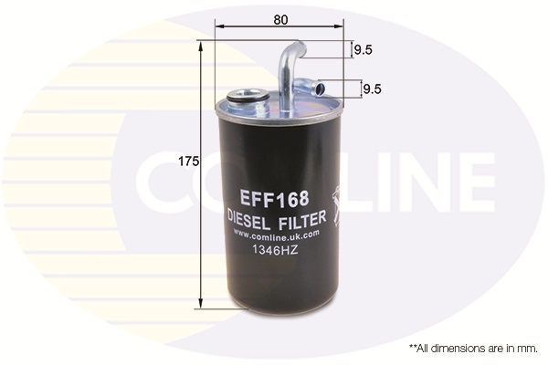 Filtru combustibil Comline JEEP COMPASS (MK49) 200