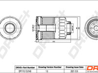 Filtru combustibil (DP1110130140 DRIVE) BMC,FORD,JEEP,LDV,NISSAN,SUZUKI,TOYOTA