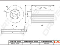 Filtru combustibil (DP1110130150 DRIVE) FORD,VOLVO