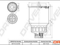 Filtru combustibil (DP1110130158 DRIVE) NISSAN