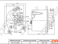 Filtru combustibil (DP1110130304 DRIVE) Citroen,FIAT,FORD,JAGUAR,LANCIA,LAND ROVER,MITSUBISHI,PEUGEOT