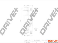 Filtru combustibil Dr!ve+ DP1110.13.0015