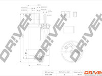 Filtru combustibil Dr!ve+ DP1110.13.0050