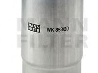 Filtru combustibil FIAT GRANDE PUNTO (199) (2005 - 2020) MANN-FILTER WK 853/20