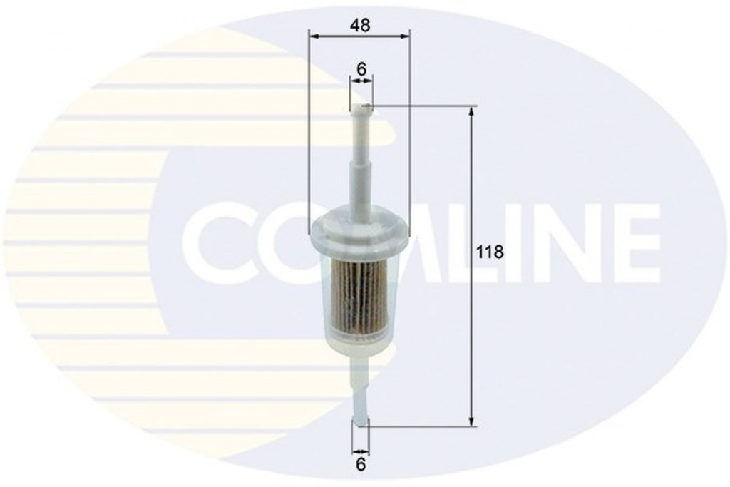 Filtru combustibil FIAT PANDA 141A COMLINE EFF011