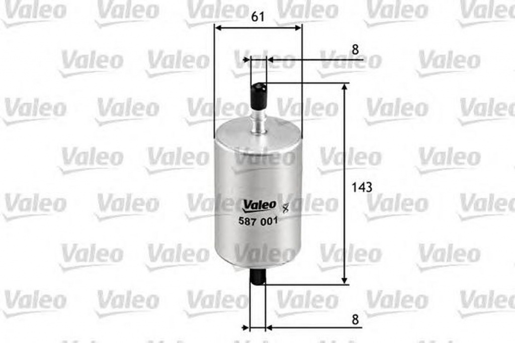 Filtru combustibil FIAT SCUDO Combinato 220P VALEO 587001