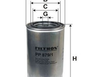 Filtru combustibil FILTRON PP 879/1