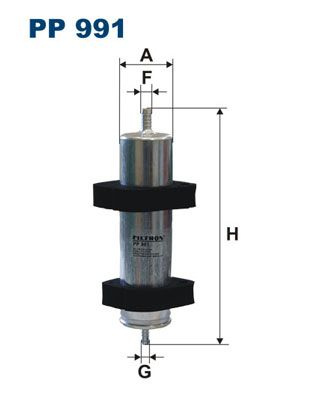 Filtru combustibil FILTRON PP 991