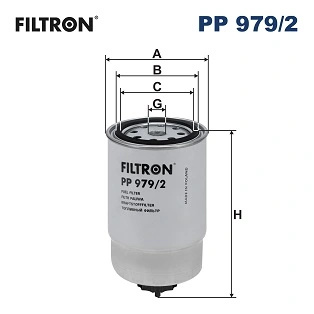 Filtru combustibil Filtron SSANGYONG TIVOLI 2015-2024 - PP 979/2