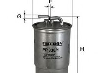 Filtru combustibil FORD ESCORT CLASSIC (AAL, ABL) (1998 - 2000) FILTRON PP838/1