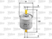 Filtru combustibil FORD ESCORT CLASSIC Turnier ANL VALEO 587007 PieseDeTop