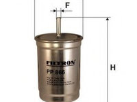 Filtru combustibil FORD ESCORT Mk VII (GAL, AAL, ABL) (1995 - 2002) FILTRON PP866