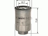 Filtru combustibil FORD FIESTA Mk III (GFJ) - OEM - BOSCH: 1457434201|1 457 434 201 - W02602463 - LIVRARE DIN STOC in 24 ore!!!